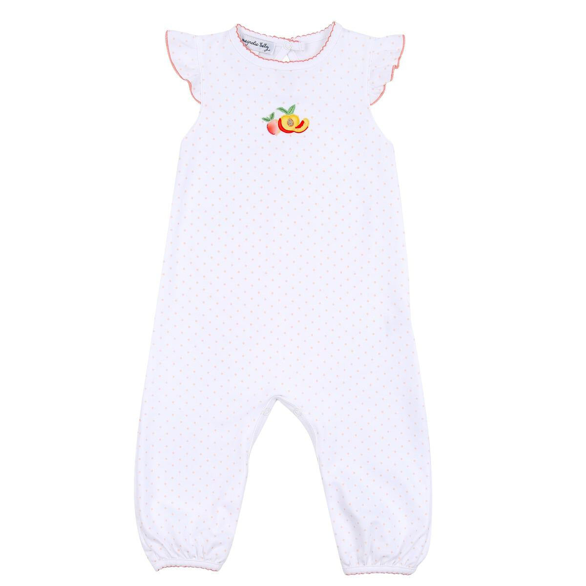 Magnolia Baby Summer Peaches Sleeveless Playsuit
