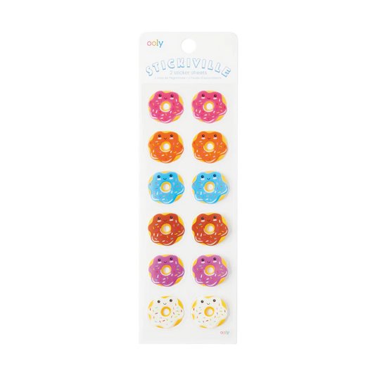Happy Donuts Stickerville Stickers
