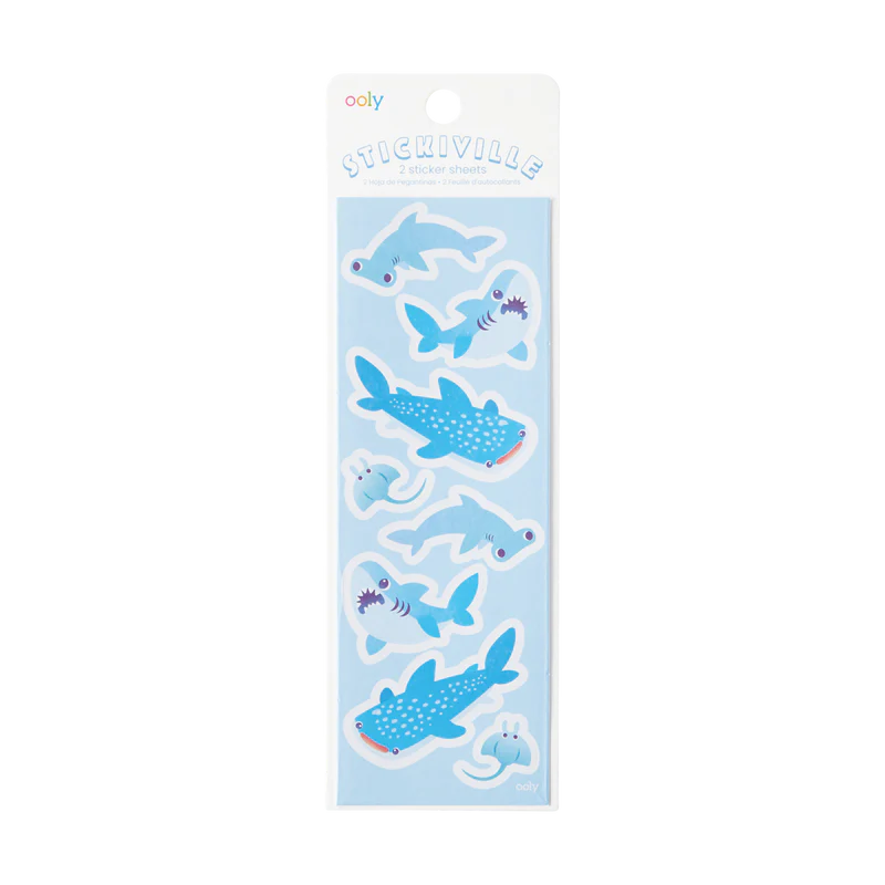 Sharks & Rays Stickerville Stickers