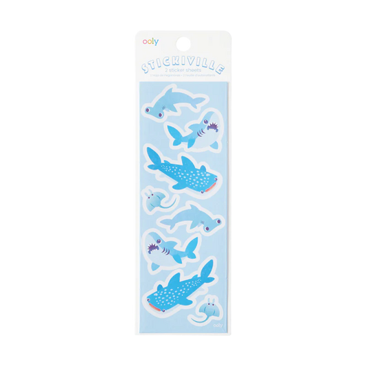 Sharks & Rays Stickerville Stickers