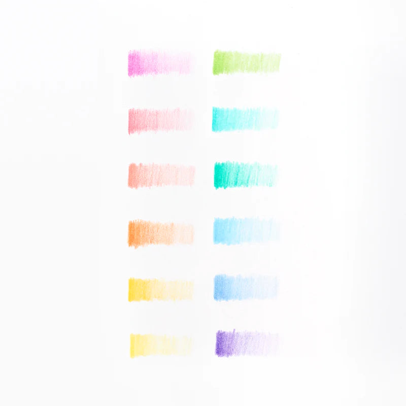 Pastel Hues Color Pencils