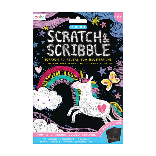 Funtastic Friends - Mini Scratch & Scribble Kit