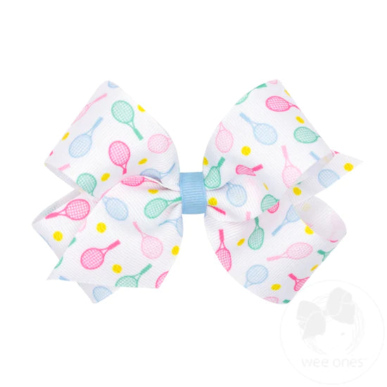 Wee Ones King Tennis Racket Bow