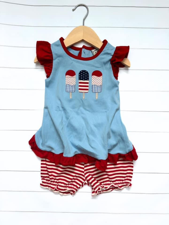 Three Sisters Summer Treats Girls Bloomer Set
