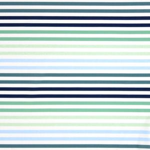 RuffleButts - Coastal Stripes Long Sleeve One Piece Rash Guard