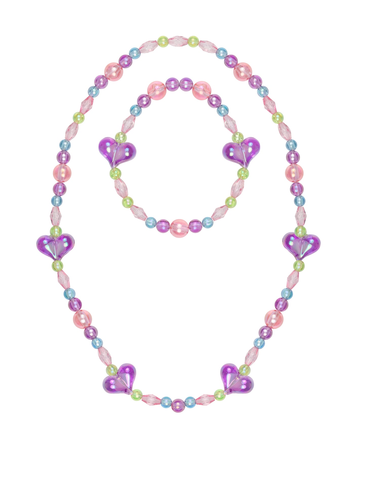 Great Pretenders My Heart Will Go On Necklace & Bracelet Set