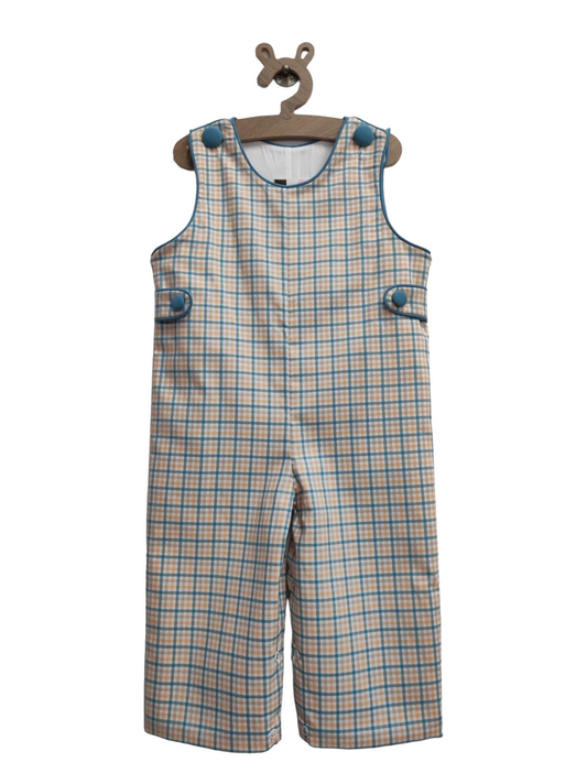 Banana Split Fall Plaid Mono Longall