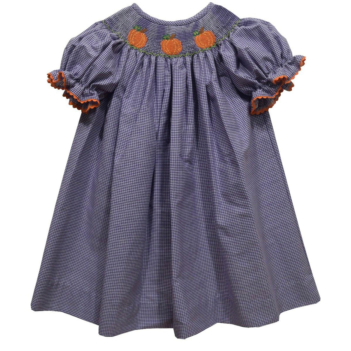Viva La Fete Pumpkins Smocked Dress