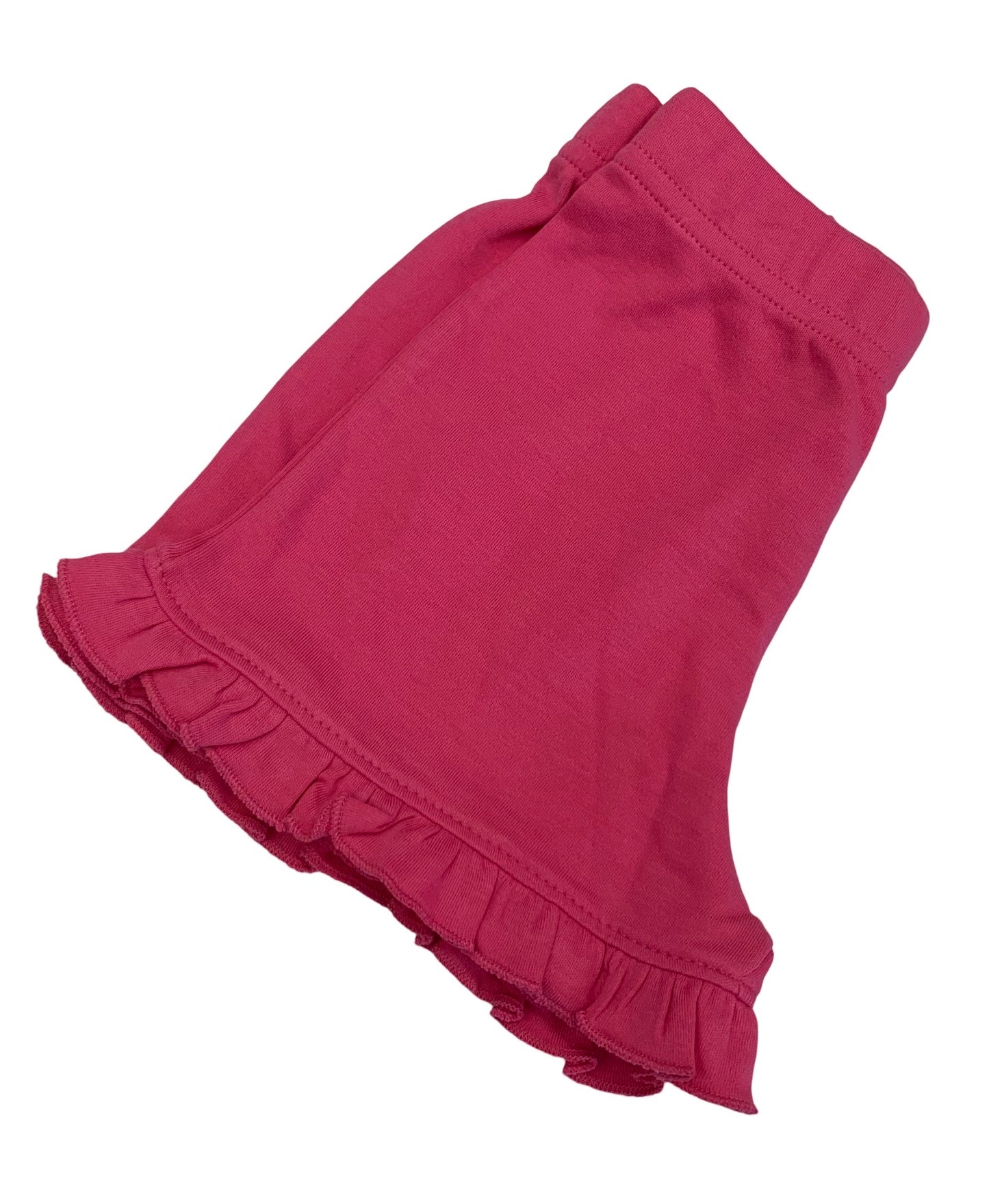 Luigi Girls Ruffled Short - Hot Pink