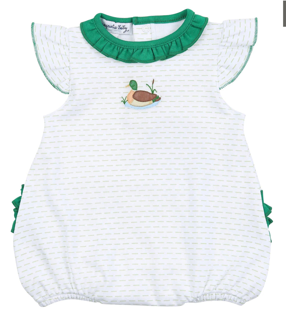 Magnolia Baby Ruffle Mallard Bubble