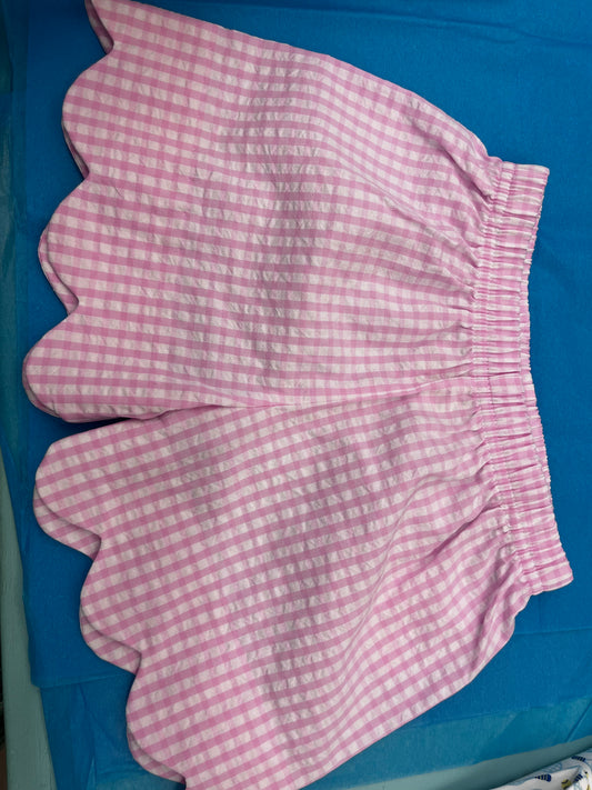 Zuccini Kids Kendall Check Seersucker Short