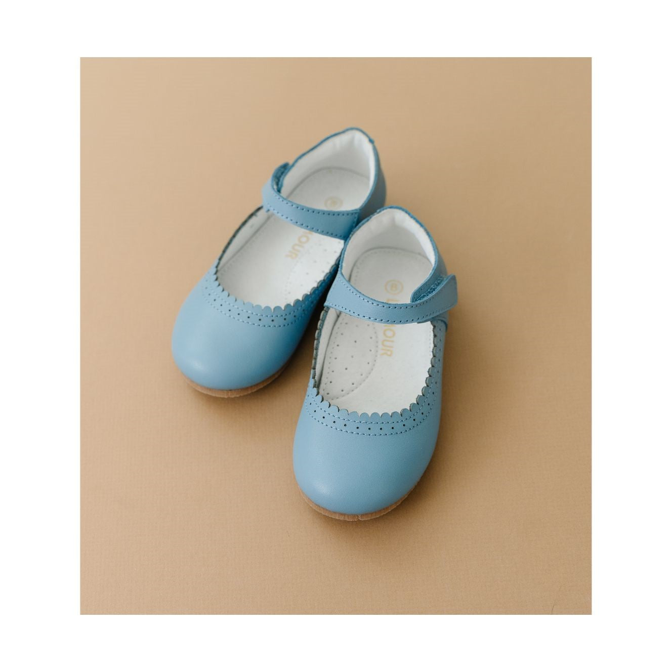 L'amour Lucille Scalloped Flat