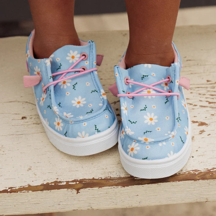 Oomphies Parker Girls - Blue Floral