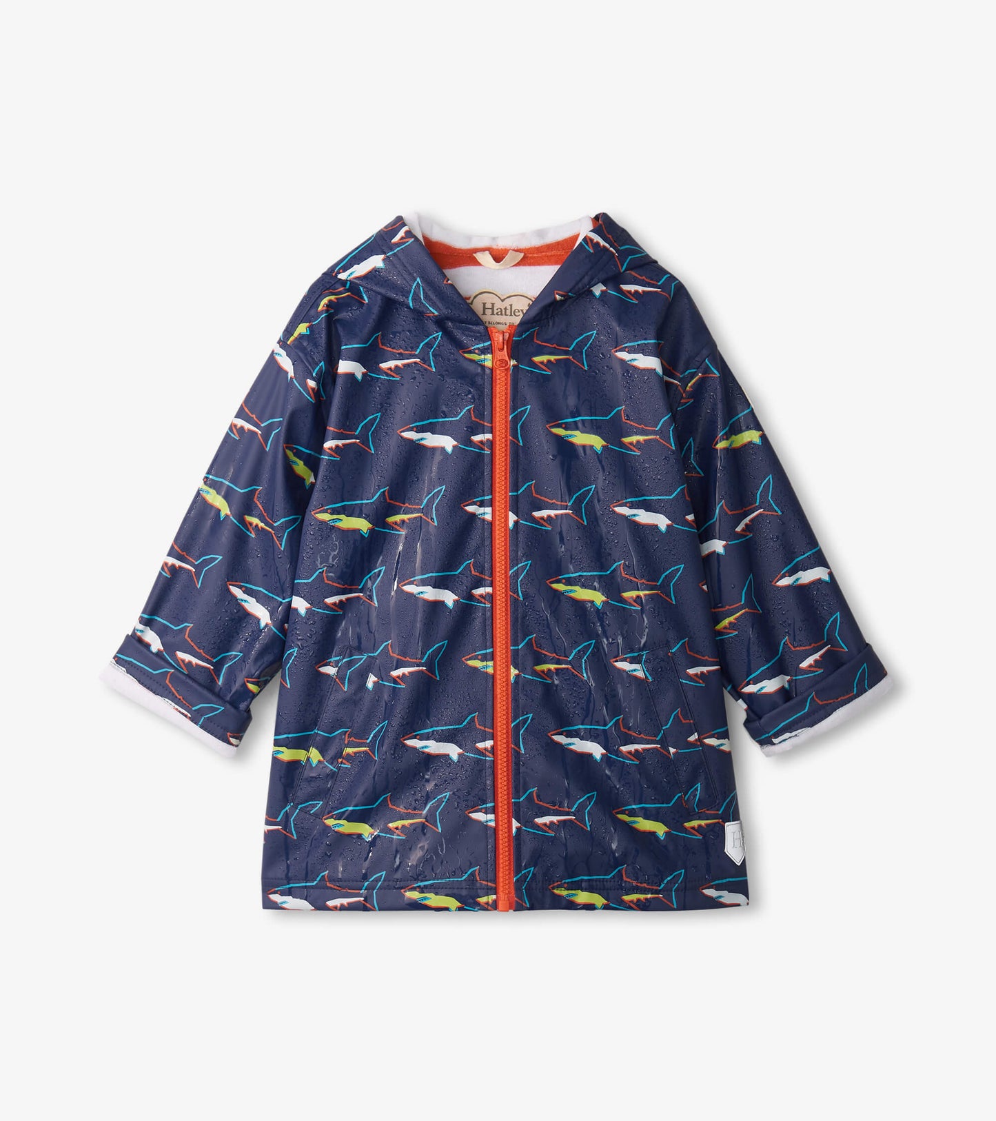 Hatley Shark Colour Changing Rain Jacket