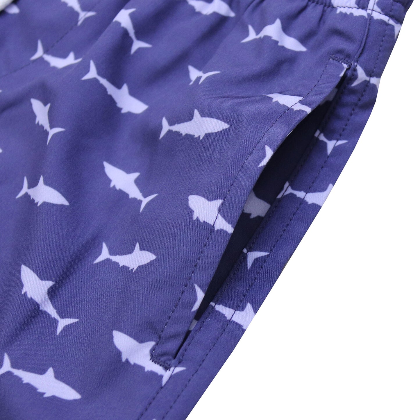 Bermies Shark Attack Boys Swim Trunks