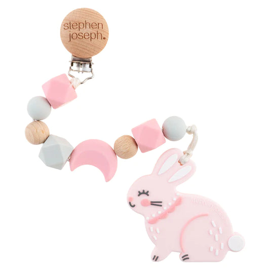 Stephen Joseph Silicone Paci Holder