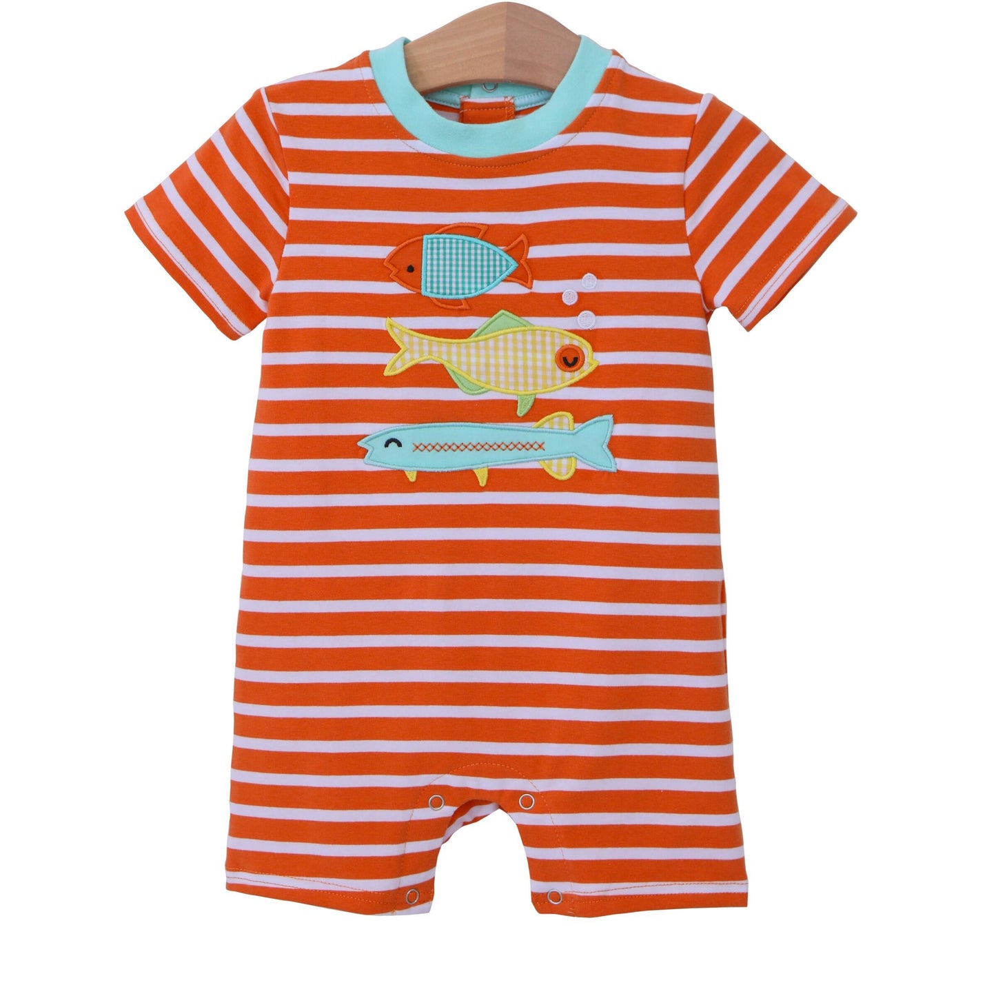 Trotter Street Fish Trio Romper