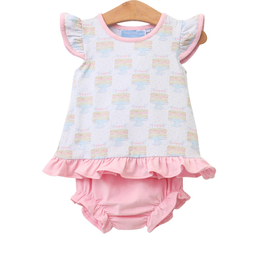 Trotter Street Birthday Celebration Flutter Diaper Set