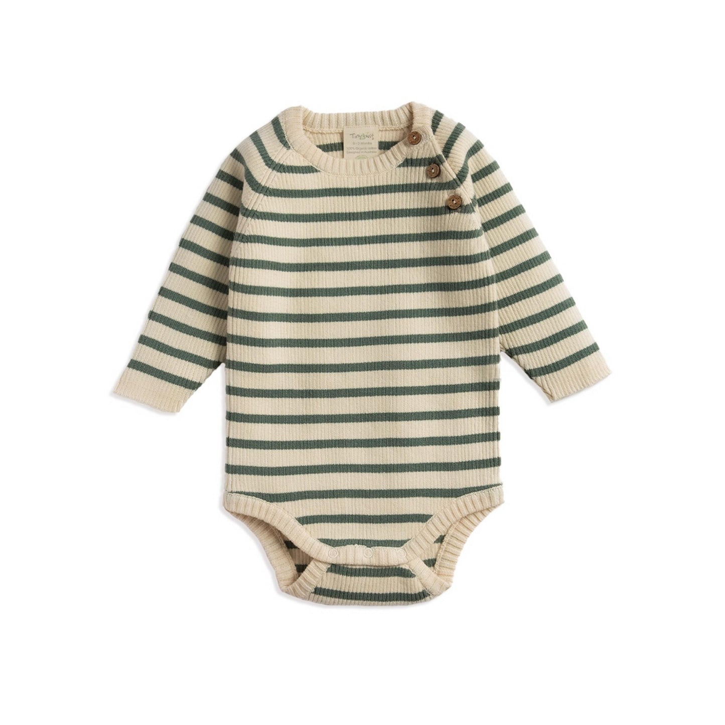 Tiny Twig Agave Stripes Bodysuit