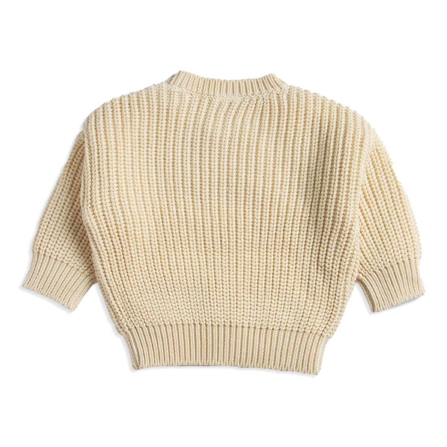 Tiny Twig Knitted Chunky Sweater - Birch