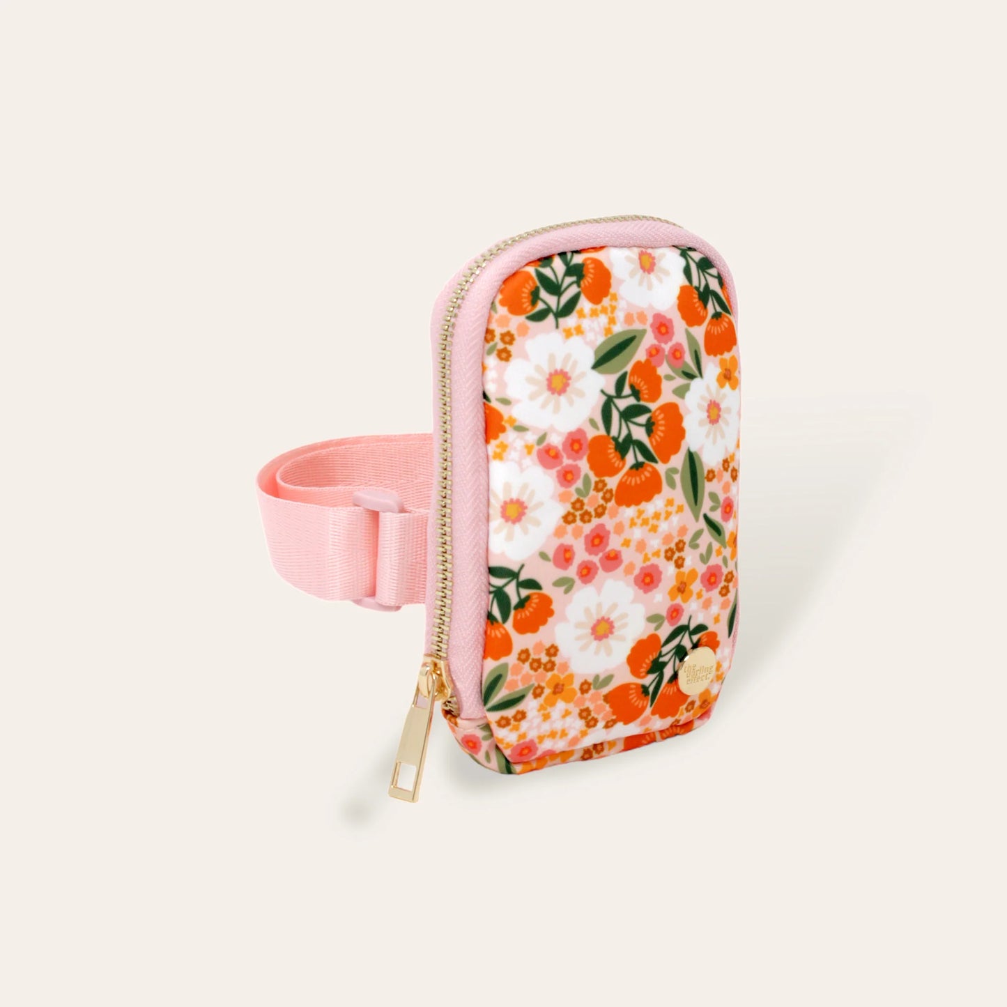 Tumbler Fanny Pack-Sweet Meadow Orange Tan