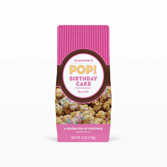 Popcorn Birthday Cake