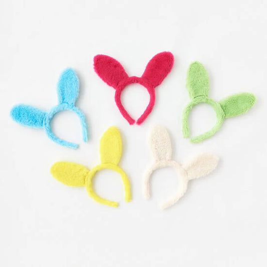 Fuzzy Bunny Ear Headband
