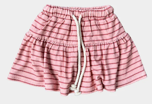 Baby Sprouts Skort - Strawberry Stripe