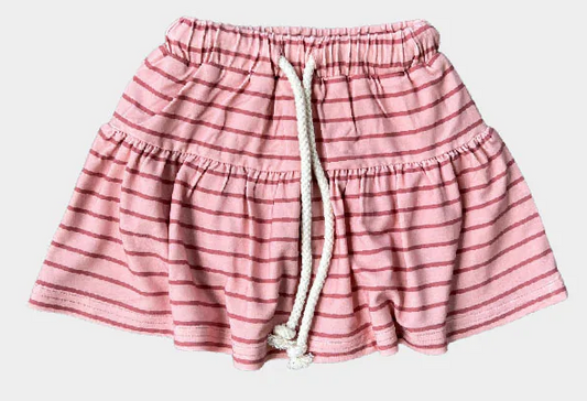 Baby Sprouts Skort - Strawberry Stripe
