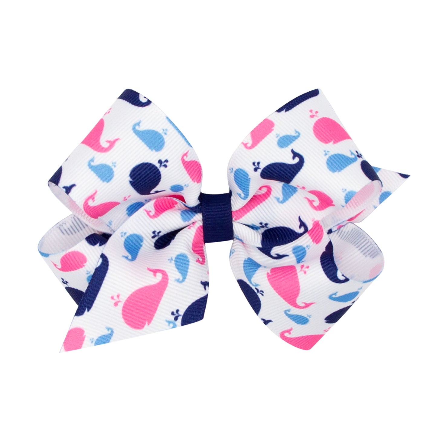 Wee Ones King Nautical Inspired - Whale Bow