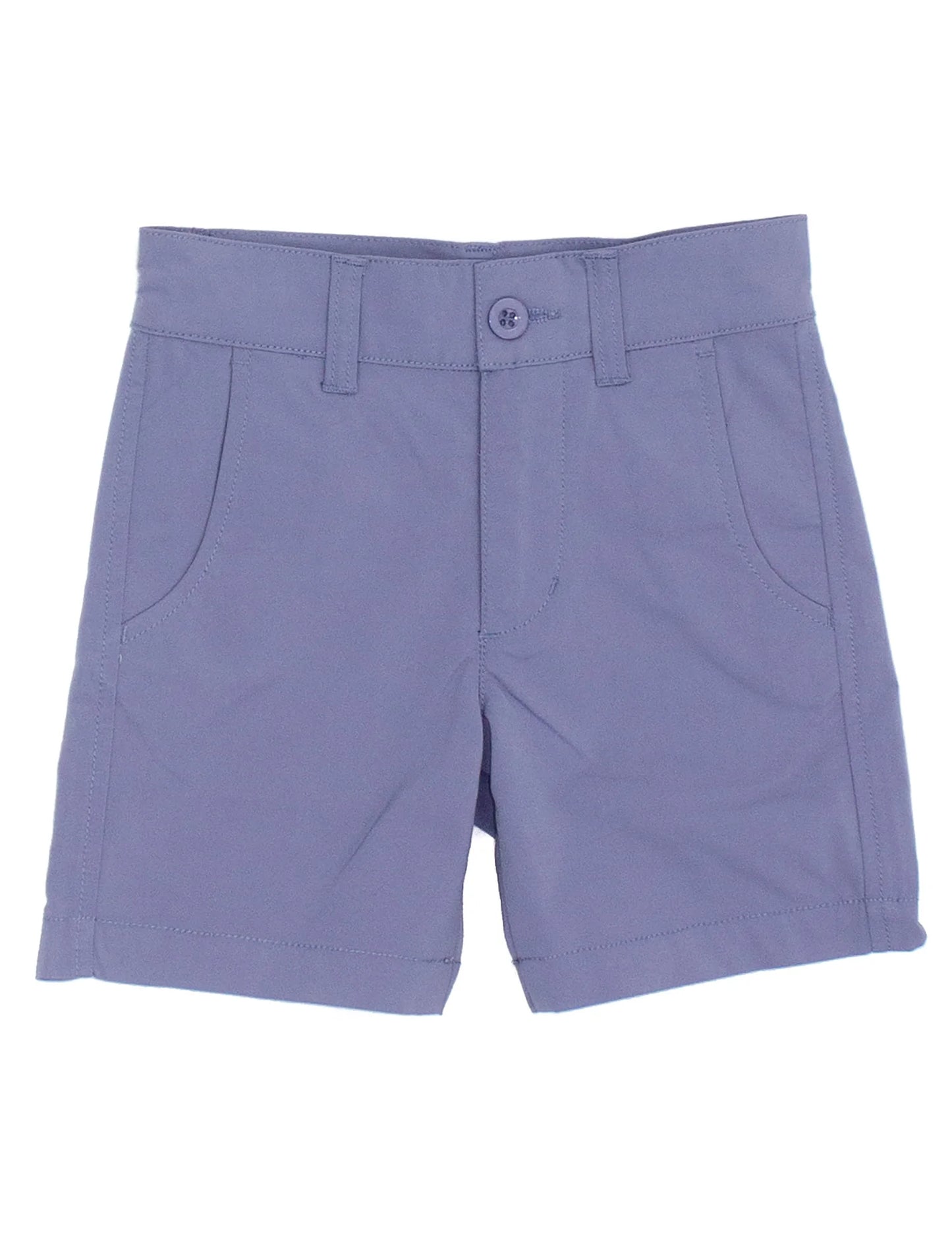 Properly Tied Boys Driver Short - Stone Blue