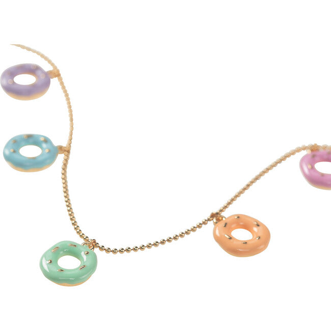 Calico Sun Donuts Necklance