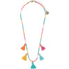 Calico Sun - Beaded Tassel Necklace