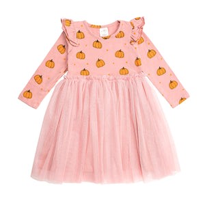 Sweet Wink Pumpkin Blush Tutu Dress