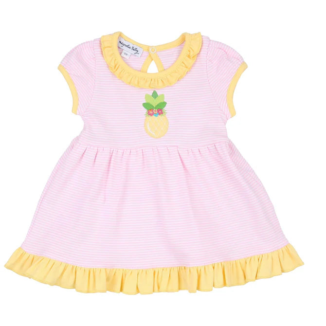 Magnolia Baby Tropical Pineapple Dress