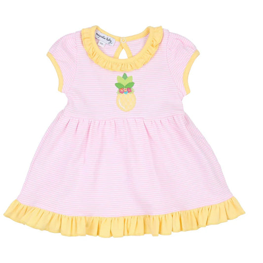 Magnolia Baby Tropical Pineapple Dress