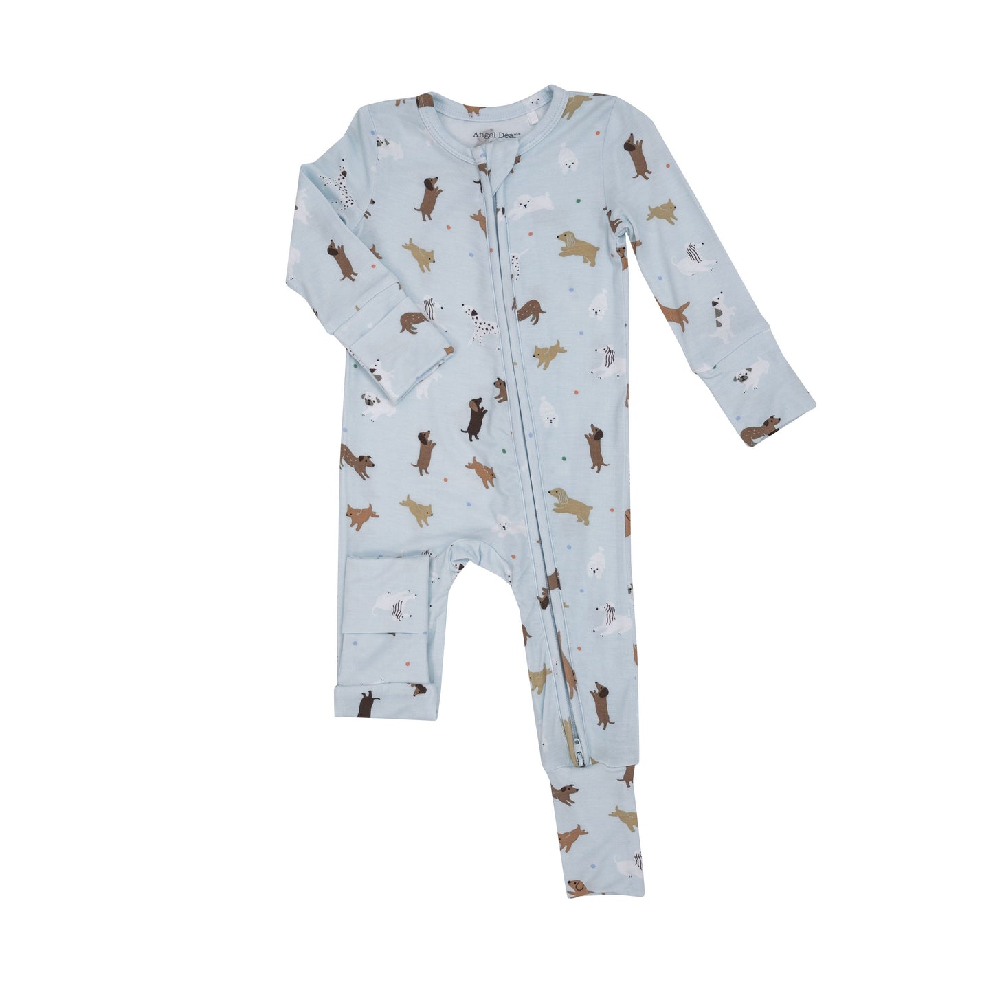Angel Dear Doggies Zipper Romper