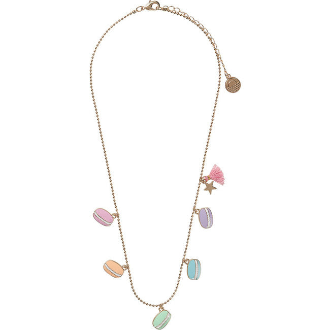 Calico Sun Macaron Necklance