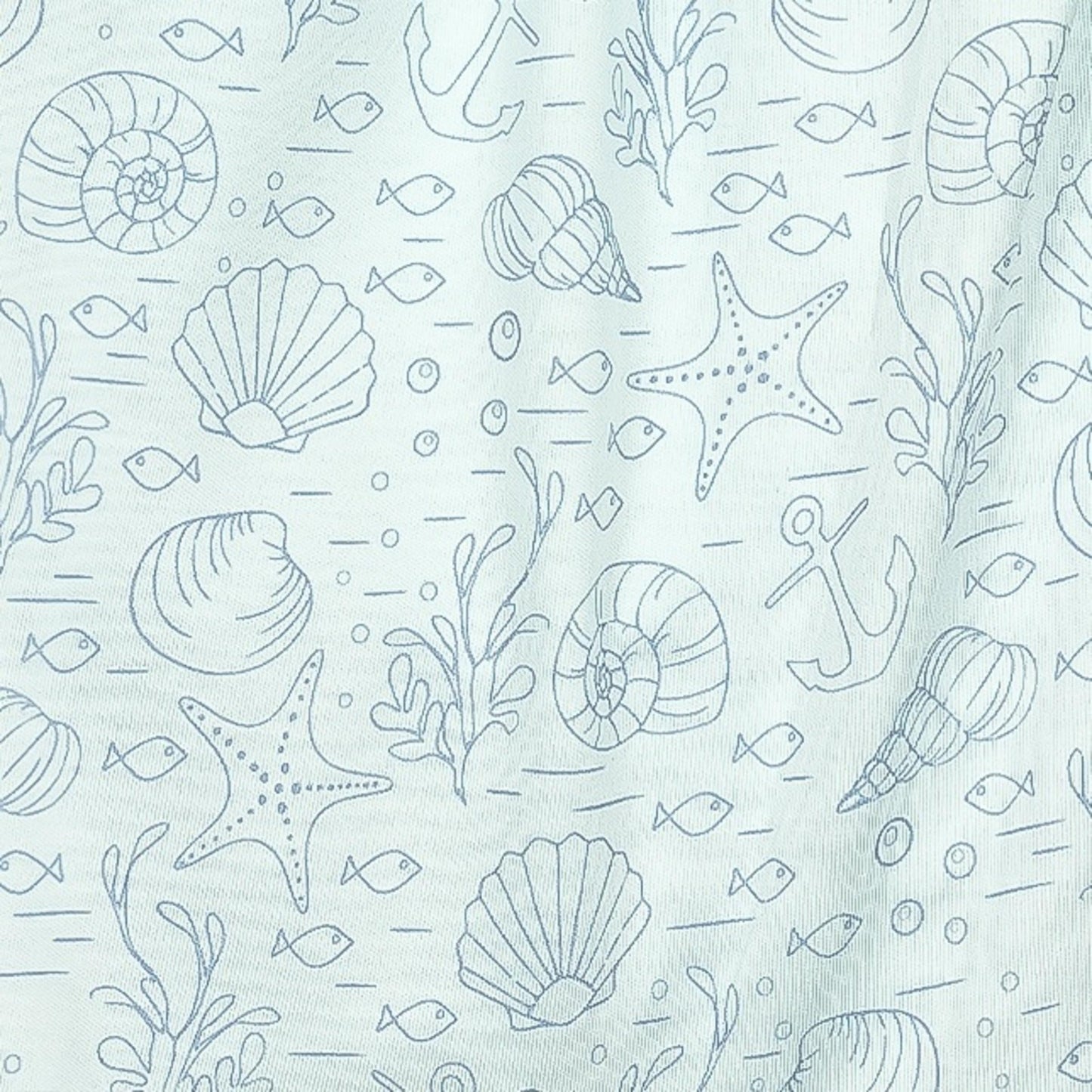 Feather Baby - Seashells Sleeveless Romper