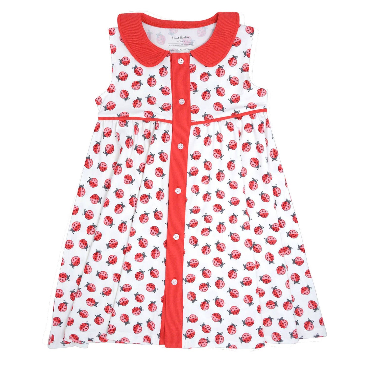 Sweet Bamboo - Summer Swing Dress - Love Bug