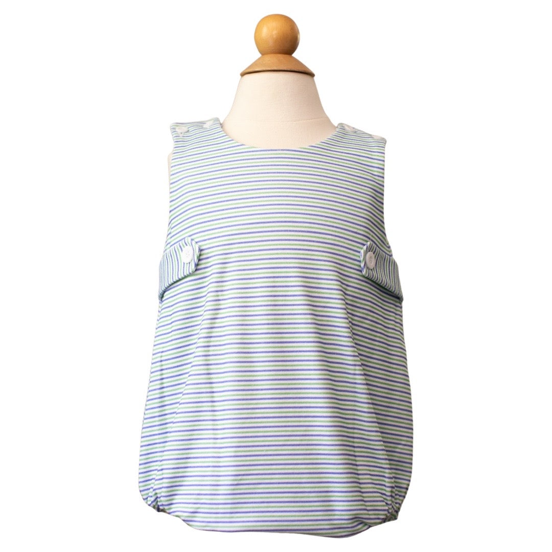 Peggy Green - Blue/Green Knit Bubble