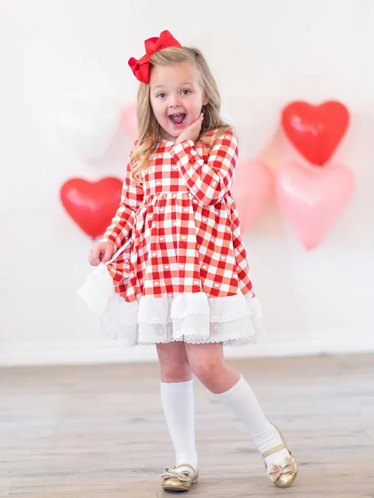 Orange Poppy - In my Heart Valentine's Day Dress