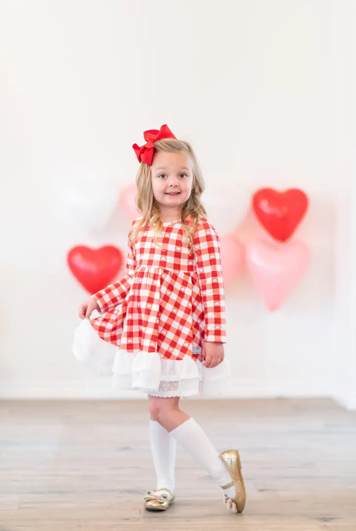 Orange Poppy - In my Heart Valentine's Day Dress