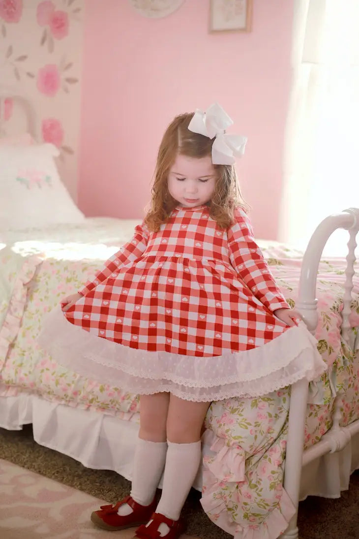 Orange Poppy - In my Heart Valentine's Day Dress