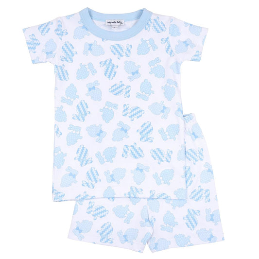 Magnolia Baby Blue Cottontails Short Pajamas