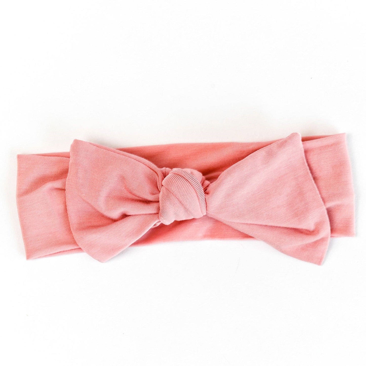 Macaron + Me Bamboo Pink Taffy Bow