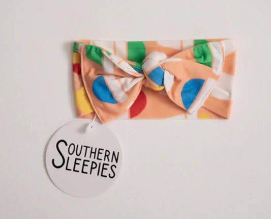 Southern Sleepies Snowball Bamboo Headband