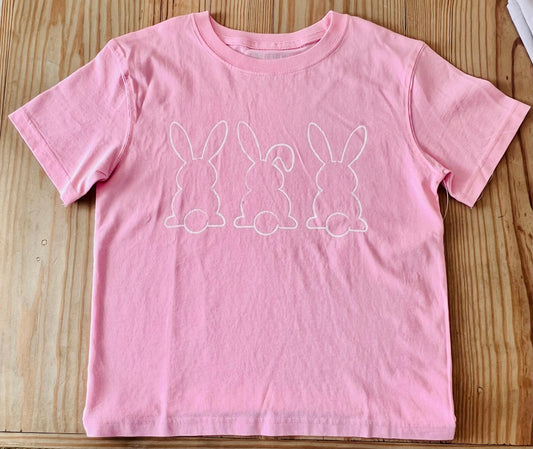 Mustard & Ketchup Easter Bunny Pink SS Shirt