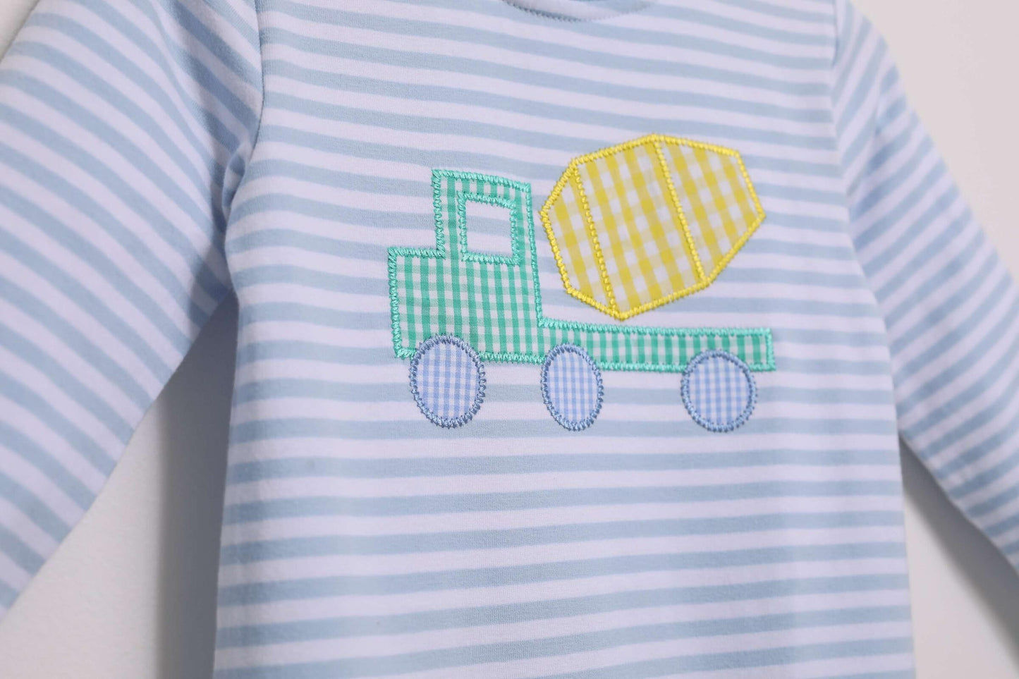 Trotter Street Kids Cement Truck Romper