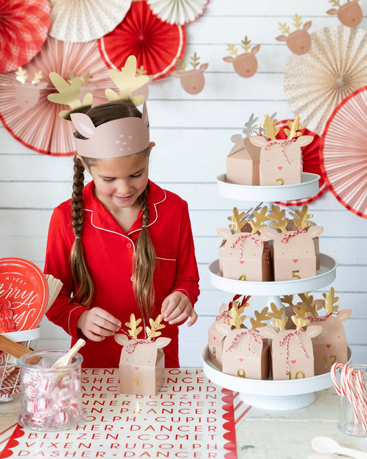 My Mind’s Eye - Dear Rudolph Reindeer Advent Boxes